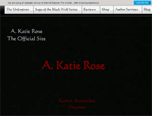 Tablet Screenshot of akatierose.com